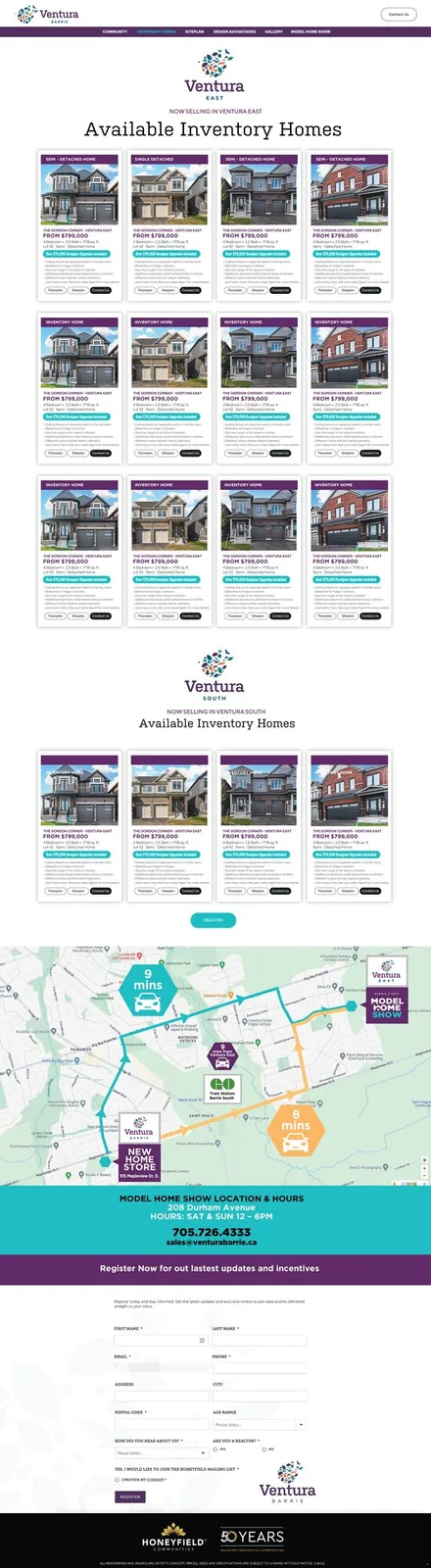 Ventura — ventura website concept 1 p2