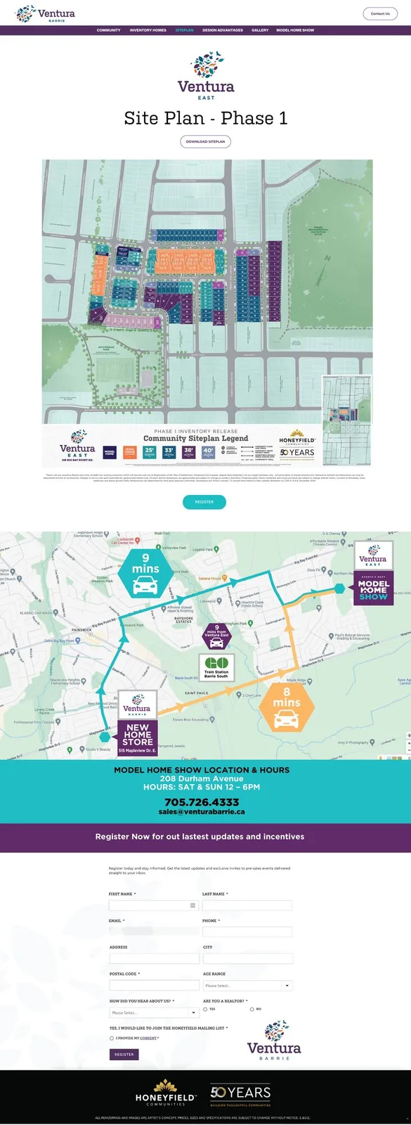 Ventura — ventura website concept 1 p3